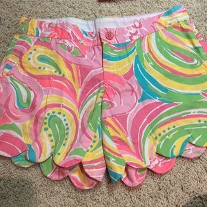 Lilly Pulitzer 00 the butter cup short barely worn